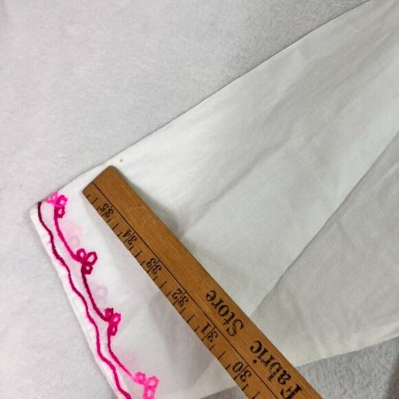 Sahiba Top Womens Large Embroidered Half Sleeve Split Hem - Picture 9 of 10